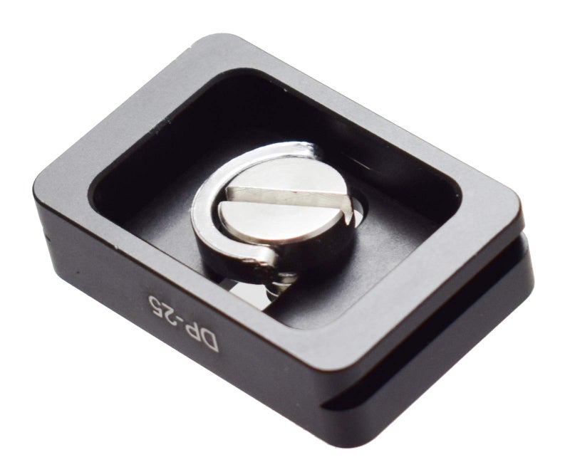 Desmond P-25 25mm QR Lens / Camera Body Plate Arca Compatible & D-Ring P25 DP-25 - Image 2